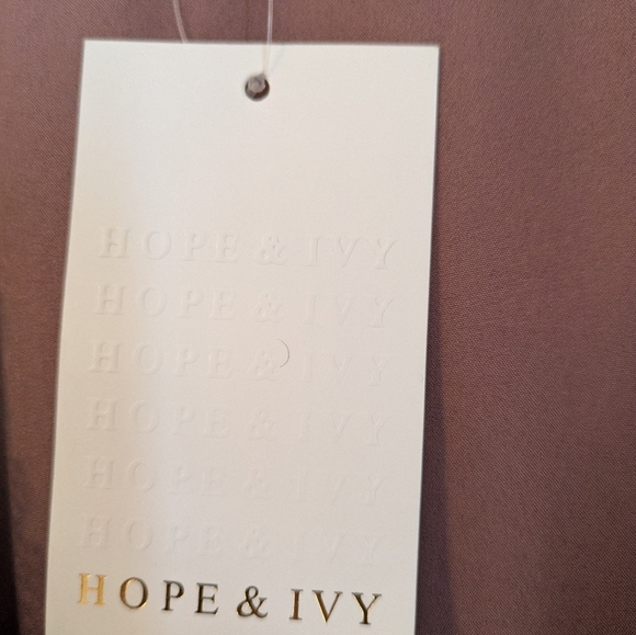 Hope and Ivy Wrap Maxi Dress NWT 12 - Picture 6 of 13